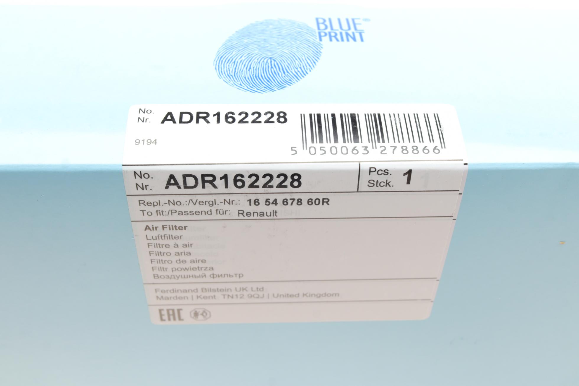 ADR162228 BLUE PRINT